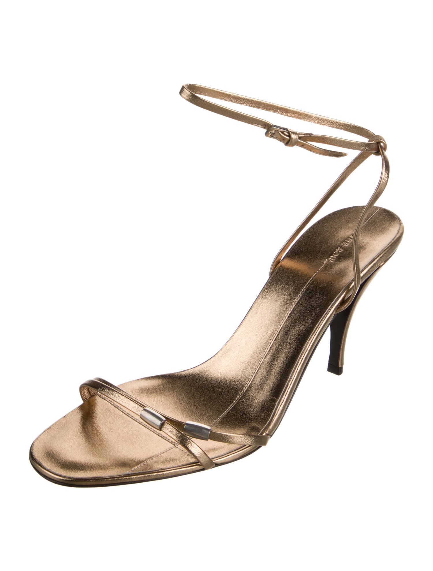 The Row Cleo Leather Sandals