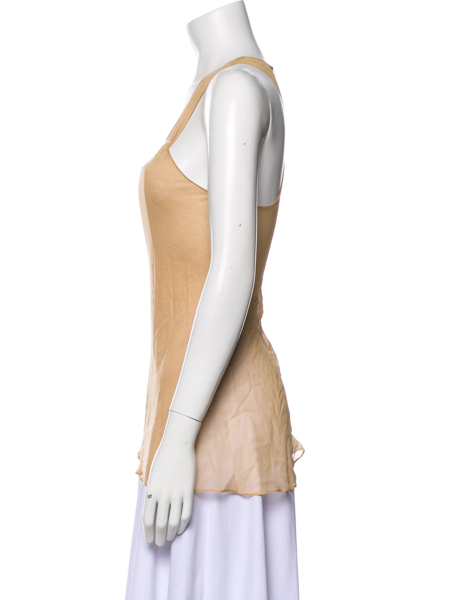 The Row Scoop Neck Sleeveless Top