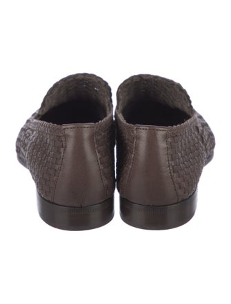 The Row Leather Loafers