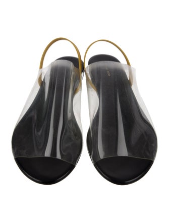 The Row PVC Slingback Sandals
