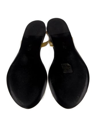 The Row PVC Slingback Sandals