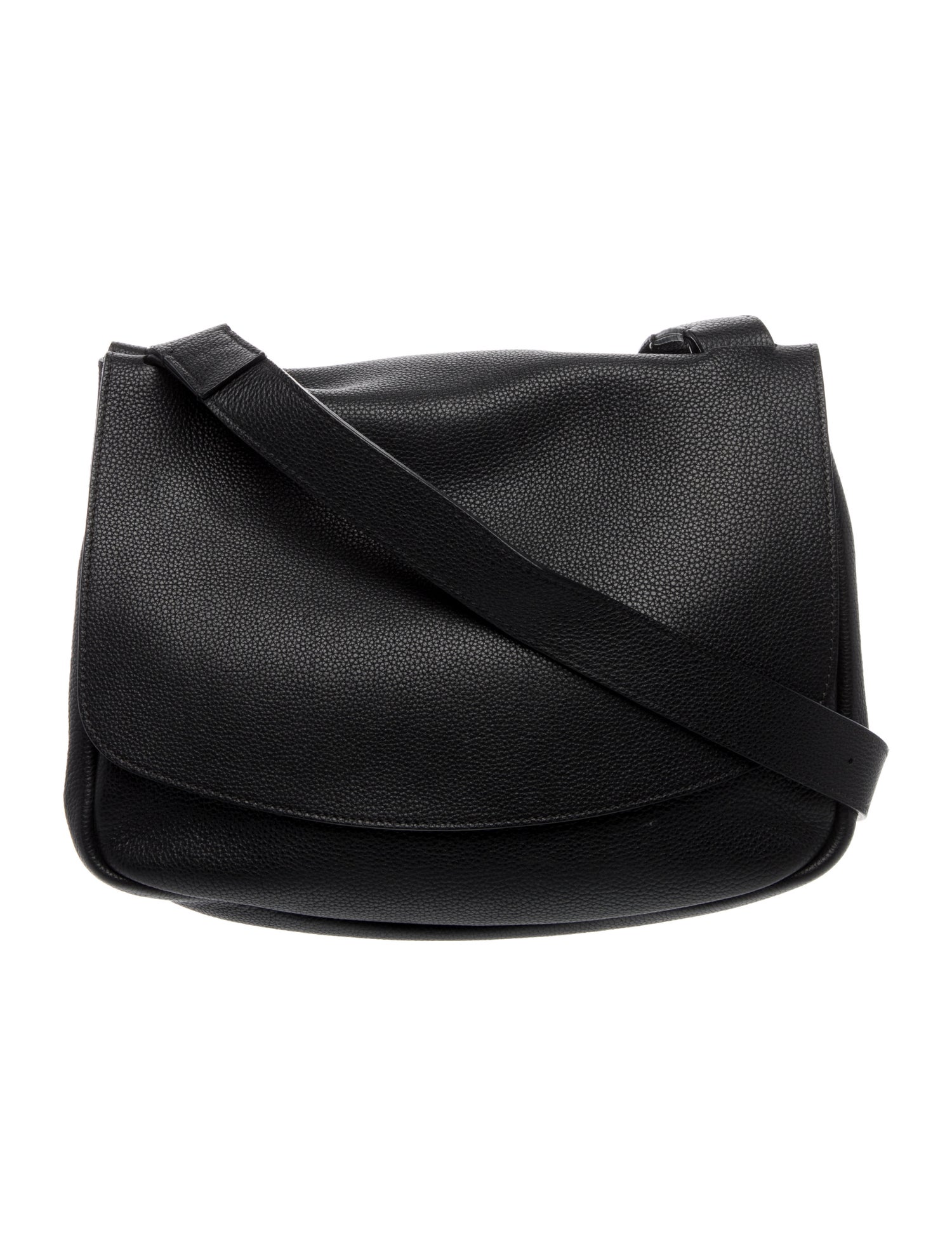 The Row Leather Mail Bag Small