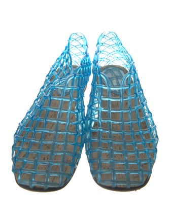 The Row Mara Rubber Slingback Flats