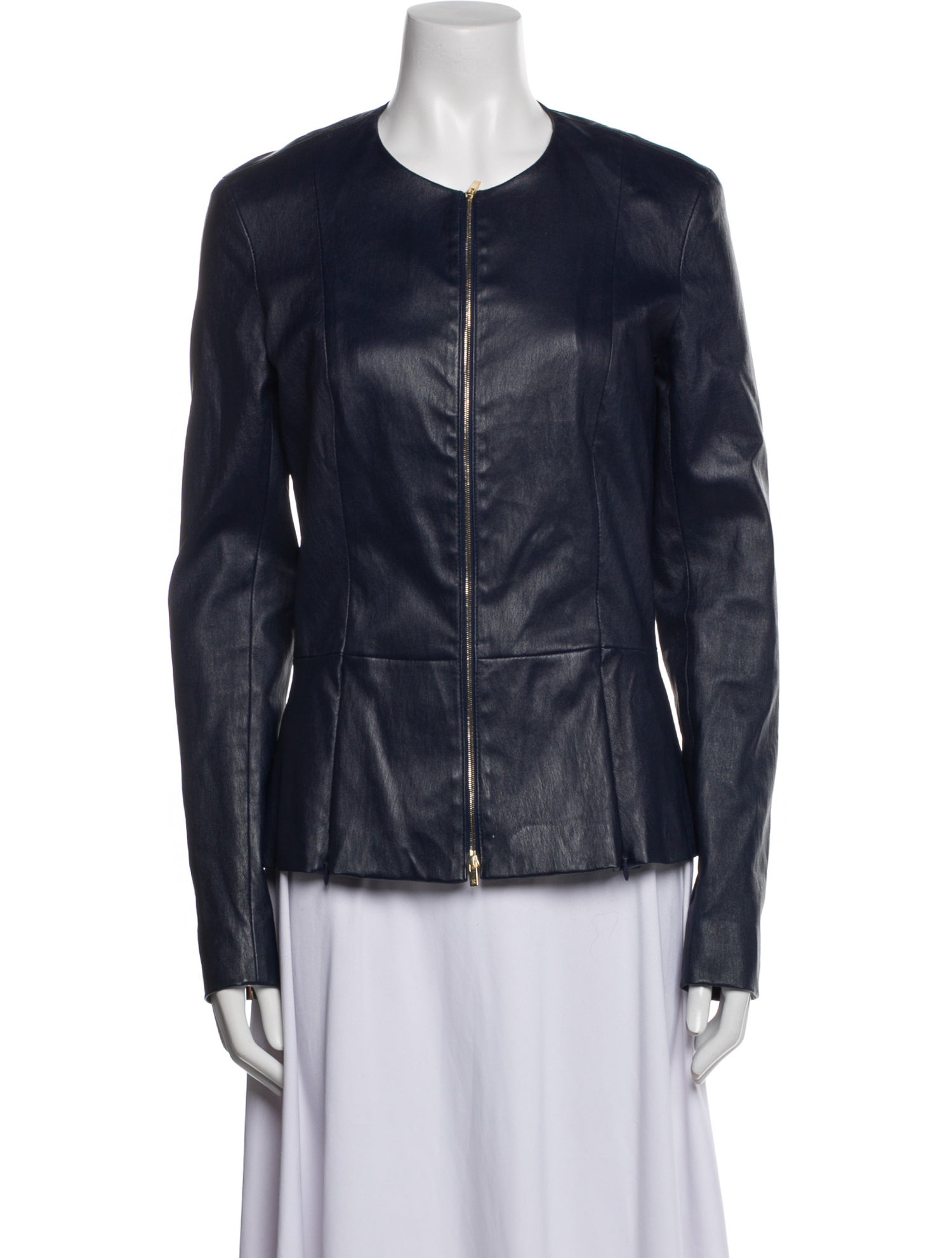 The Row Leather Biker Jacket