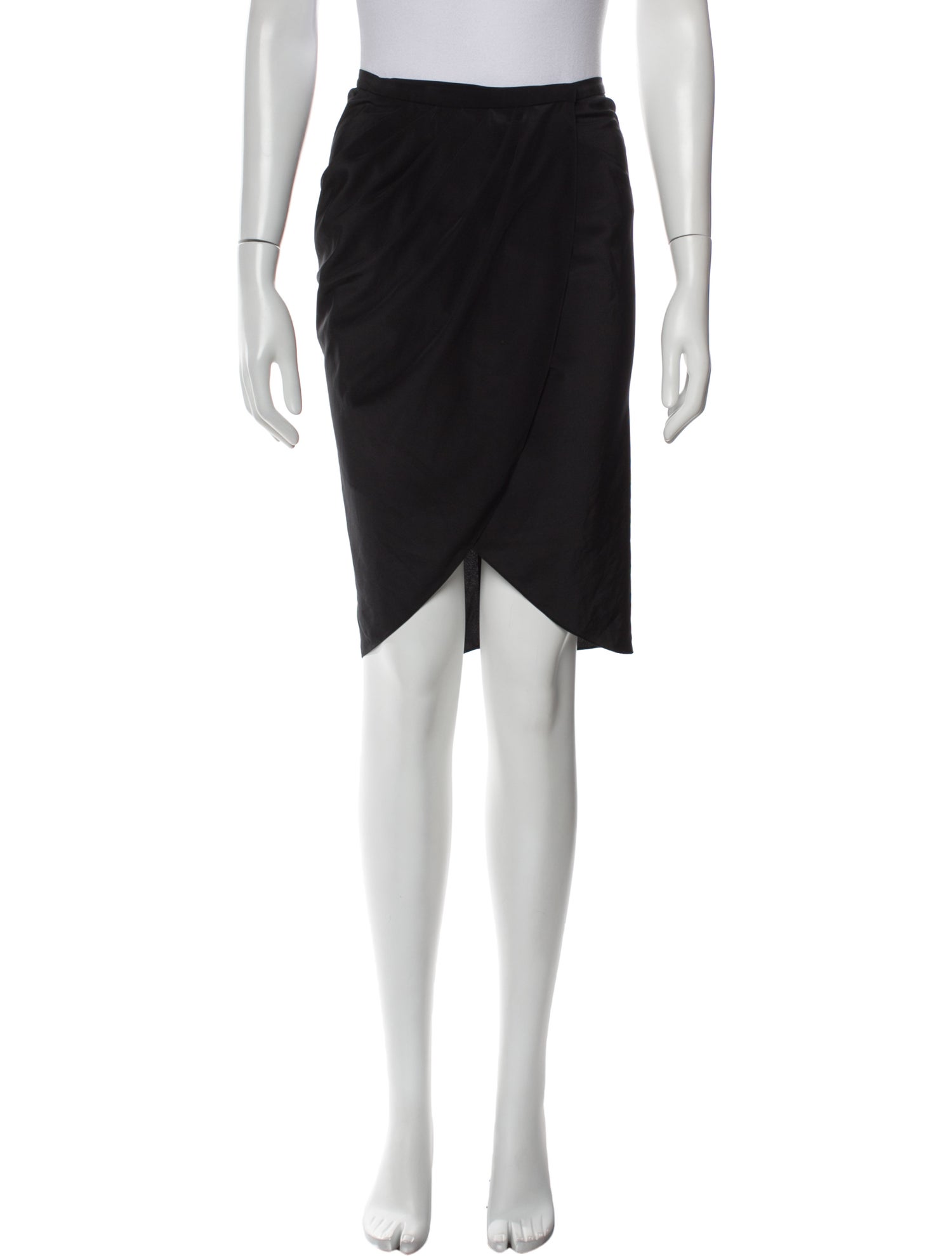 The Row Pleated Accents Knee-Length Skirt