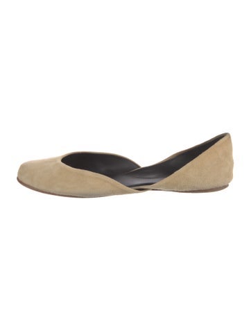 The Row Flats Suede D'Orsay IT 36.5 | 6.5