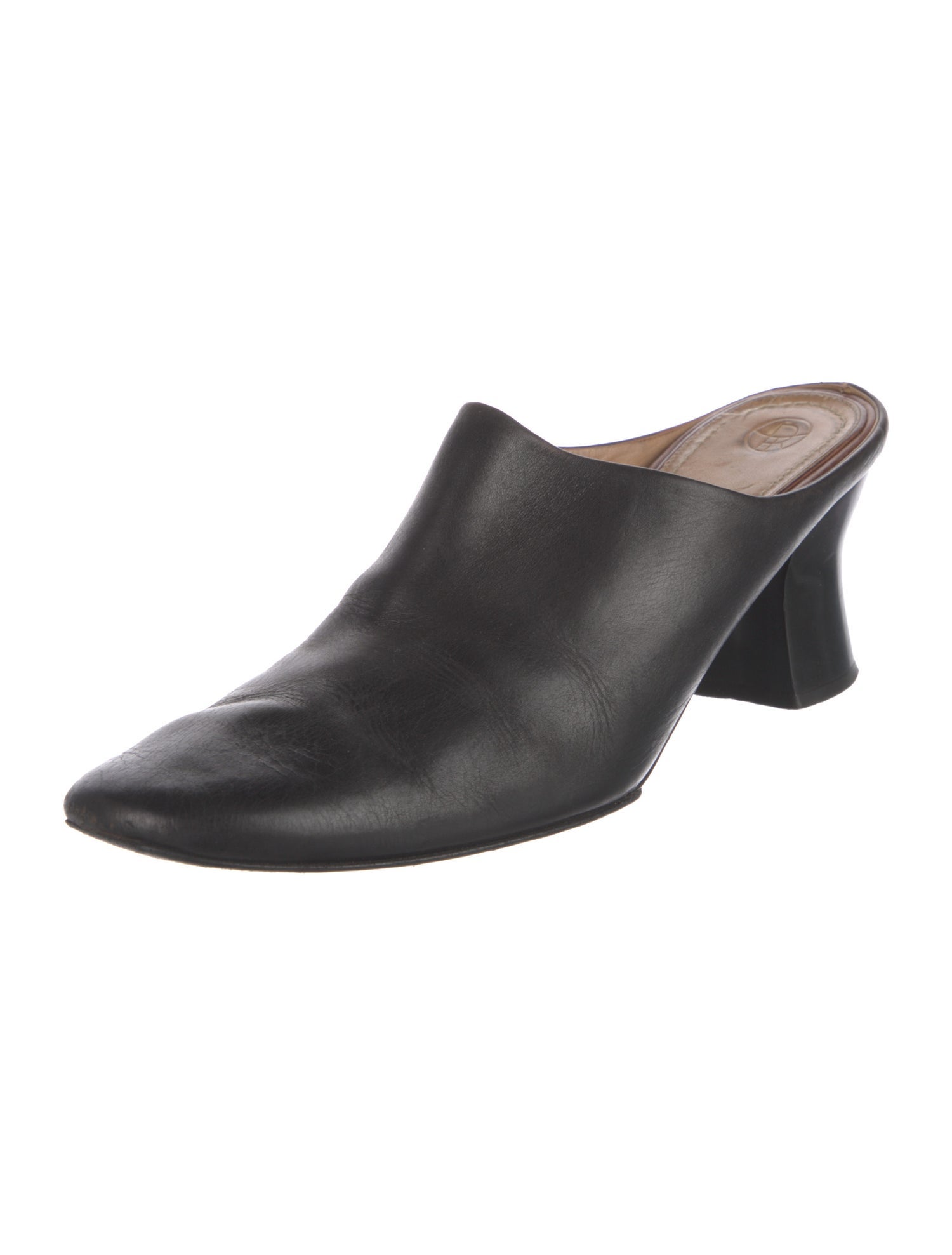 The Row Leather Mules