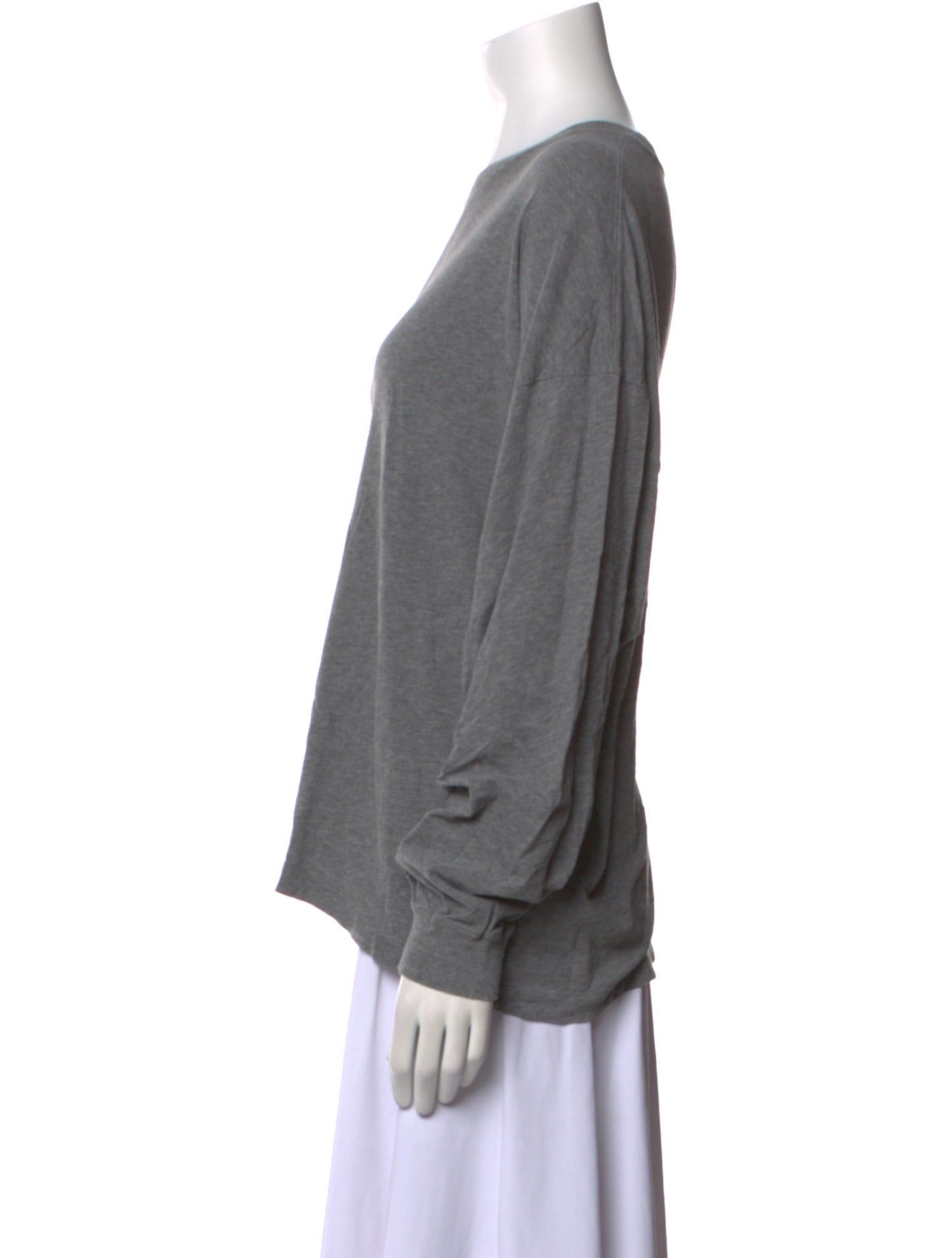 The Row Ura Bateau Neckline Sweatshirt