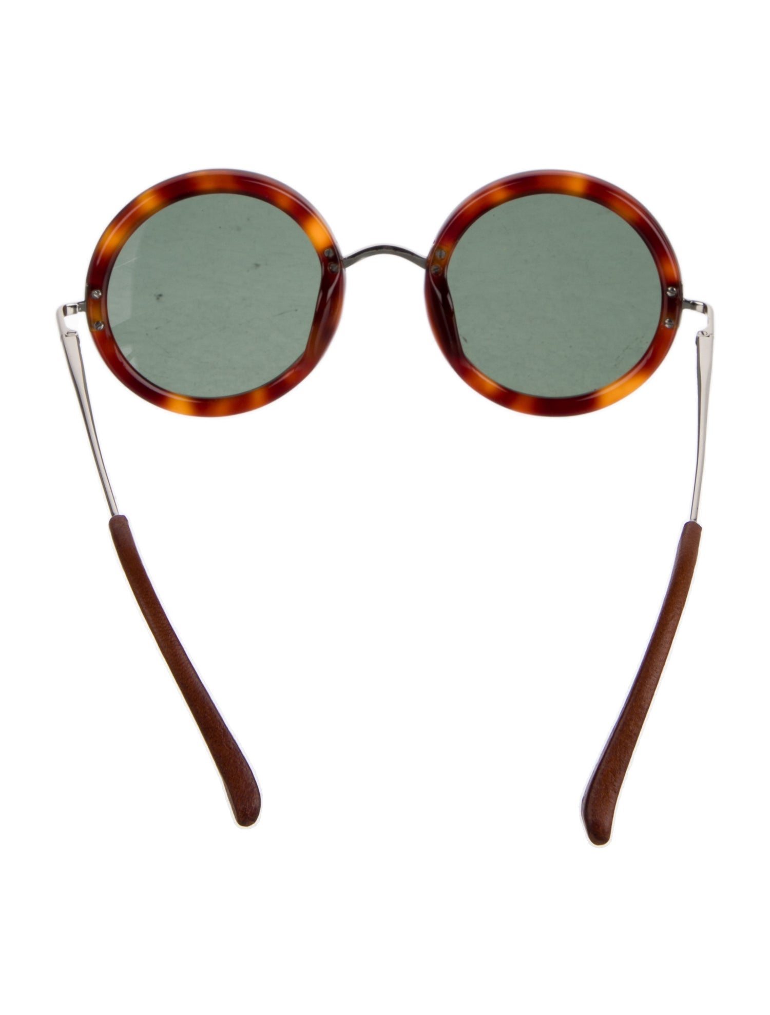 The Row Linda Farrow Collaborations Round Sunglasses