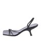 The Row Leather Slingback Sandals