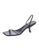 The Row Leather Slingback Sandals