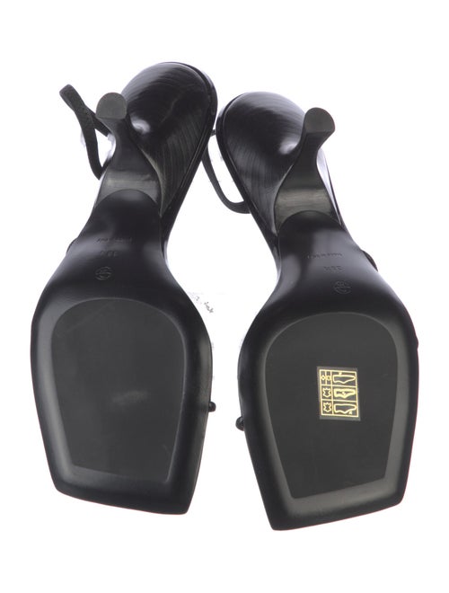 The Row Leather Slingback Sandals