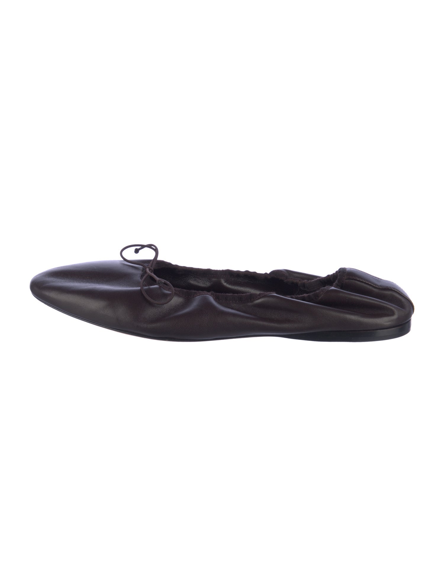 The Row Hereditas Leather Ballet Flats