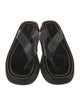 The Row Ginza Leather Flip Flops