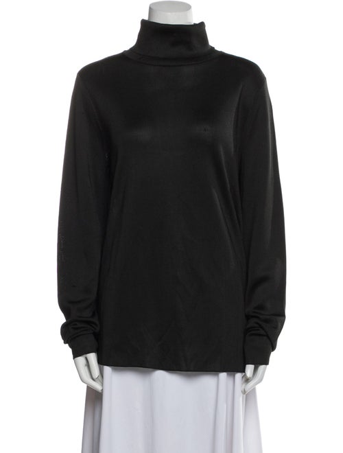 The Row Silk Turtleneck Sweatshirt