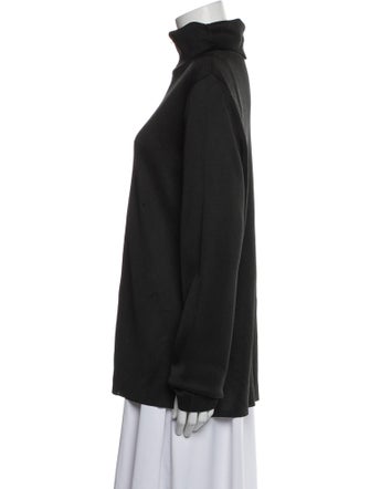 The Row Silk Turtleneck Sweatshirt