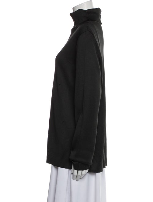 The Row Silk Turtleneck Sweatshirt
