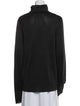 The Row Silk Turtleneck Sweatshirt