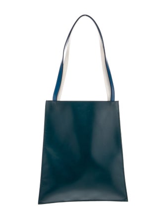 The Row Leather Flat Tote