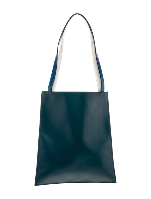 The Row Leather Flat Tote