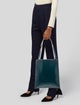The Row Leather Flat Tote
