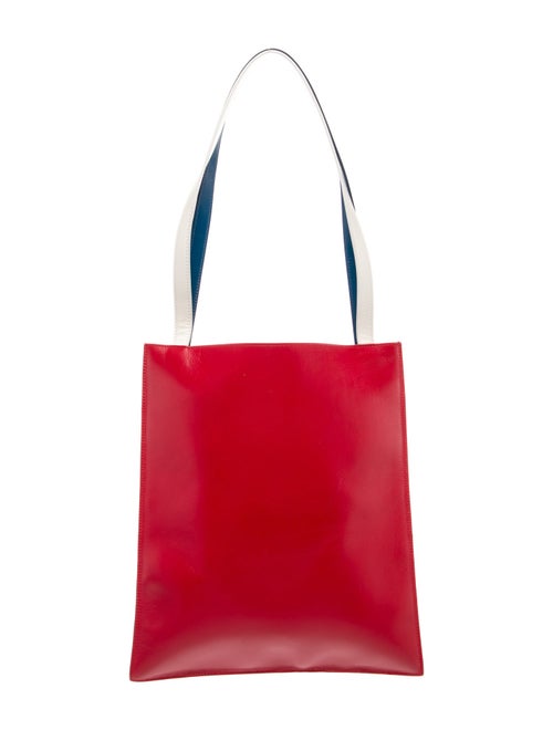 The Row Leather Flat Tote