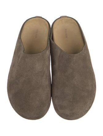 The Row Hugo Suede Mules