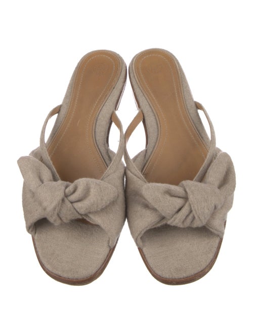 The Row April Wool Slides