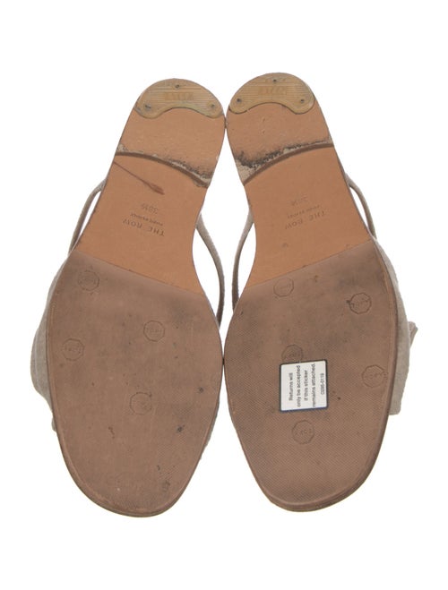 The Row April Wool Slides