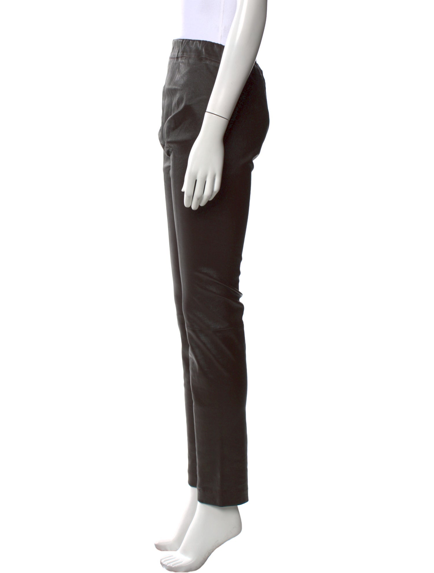 The Row Lambskin Skinny Leg Pants