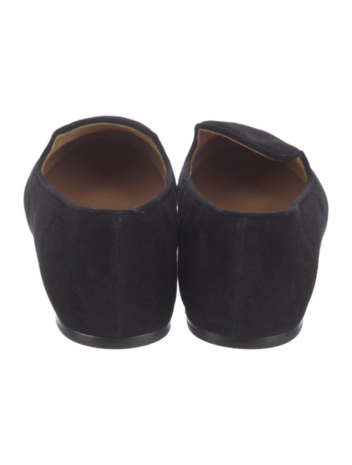 The Row Tippi Velvet Loafers