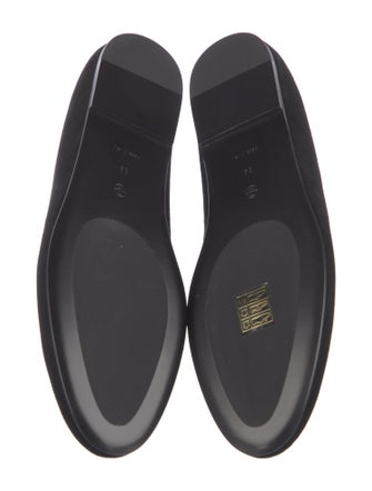 The Row Tippi Velvet Loafers