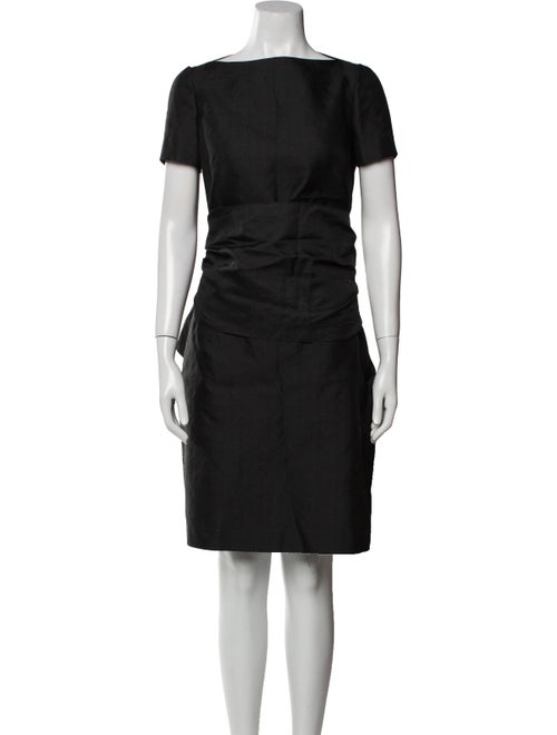 The Row Bateau Neckline Knee-Length Dress