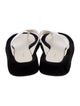 The Row Leather Flip Flops