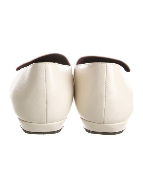 The Row Leather Ballet Flats