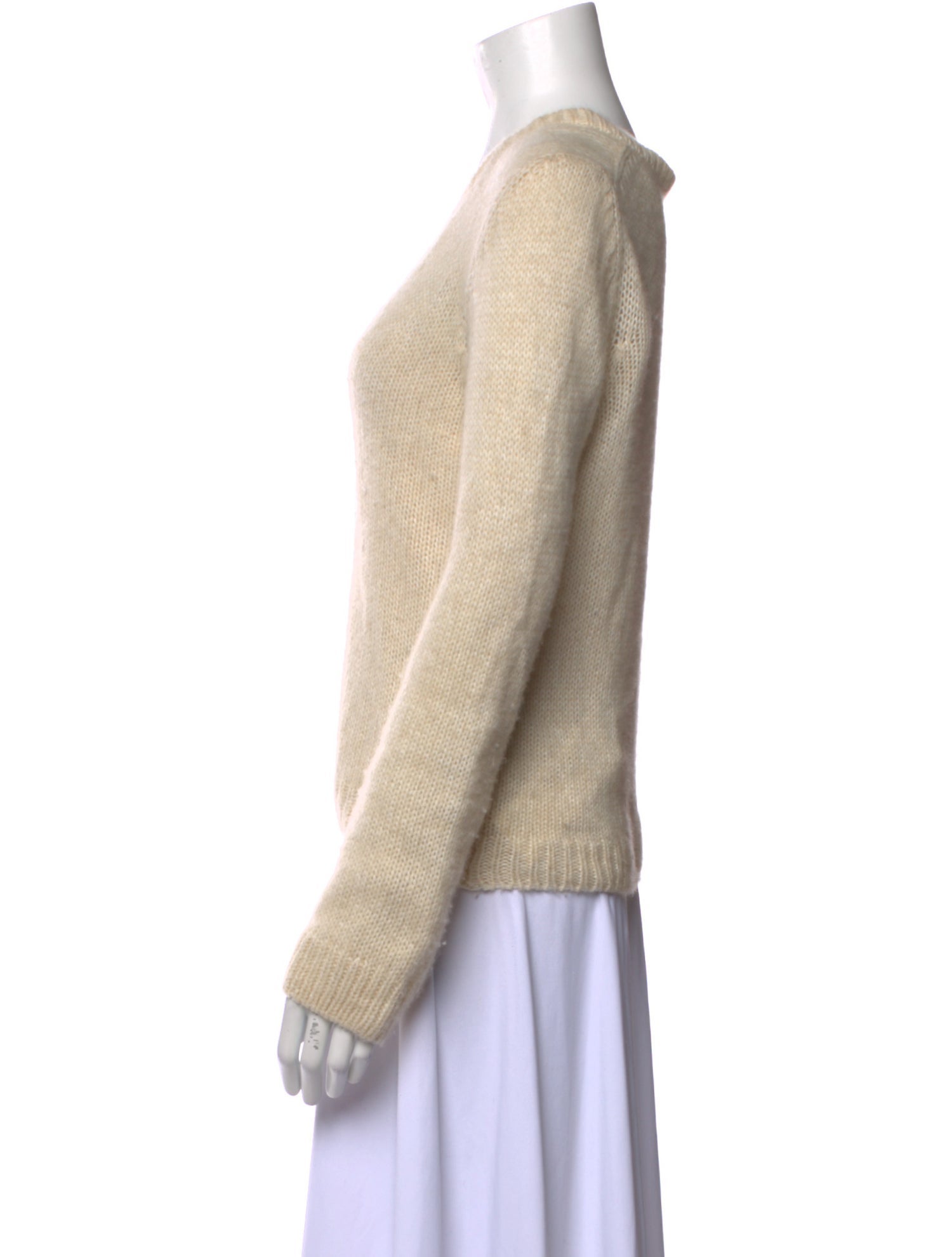The Row Cashmere V-Neck Sweater