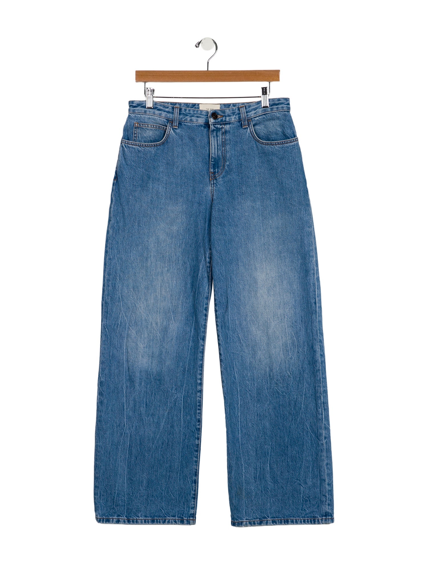 The Row High-Rise Wide Leg Jeans