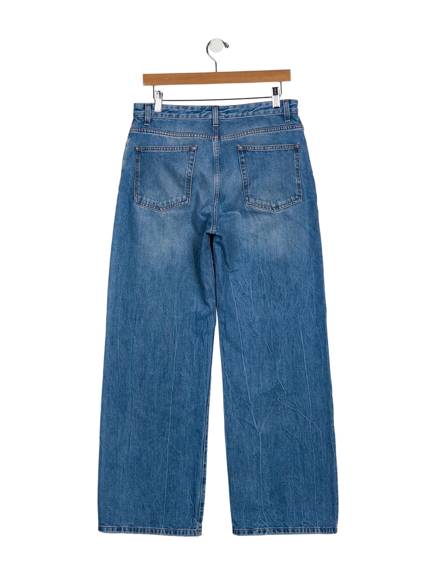 The Row High-Rise Wide Leg Jeans