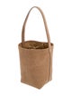 The Row Suede Bucket Bag