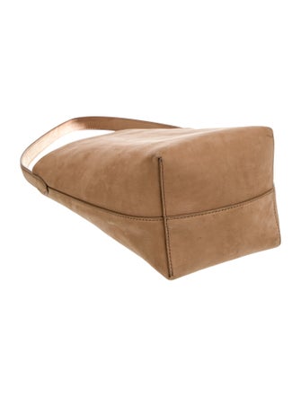 The Row Suede Bucket Bag