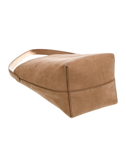 The Row Suede Bucket Bag