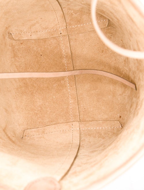 The Row Suede Bucket Bag