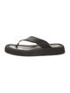 The Row Ginza Leather Flip Flops