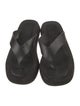 The Row Ginza Leather Flip Flops