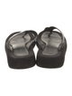 The Row Ginza Leather Flip Flops