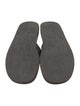 The Row Ginza Leather Flip Flops