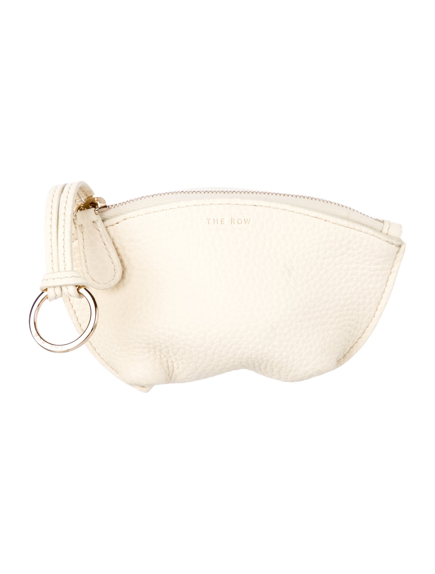 The Row Leather Keychain