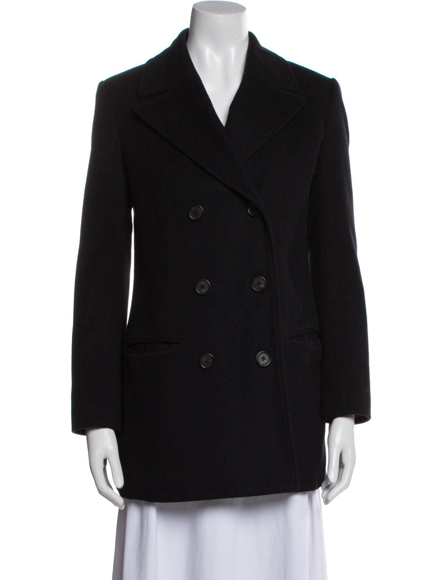 The Row Wool Peacoat