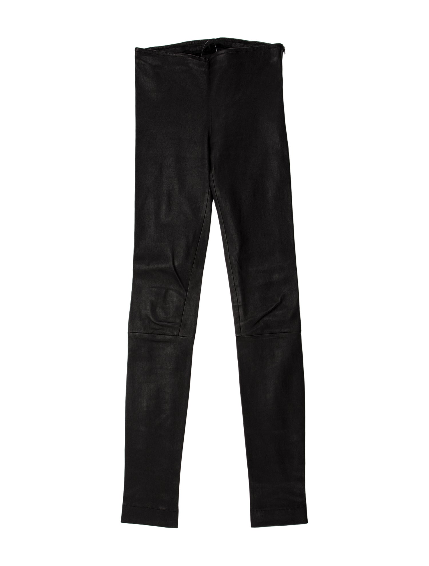 The Row Leather Skinny Leg Pants