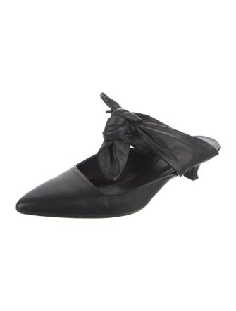 The Row Coco Leather Mules